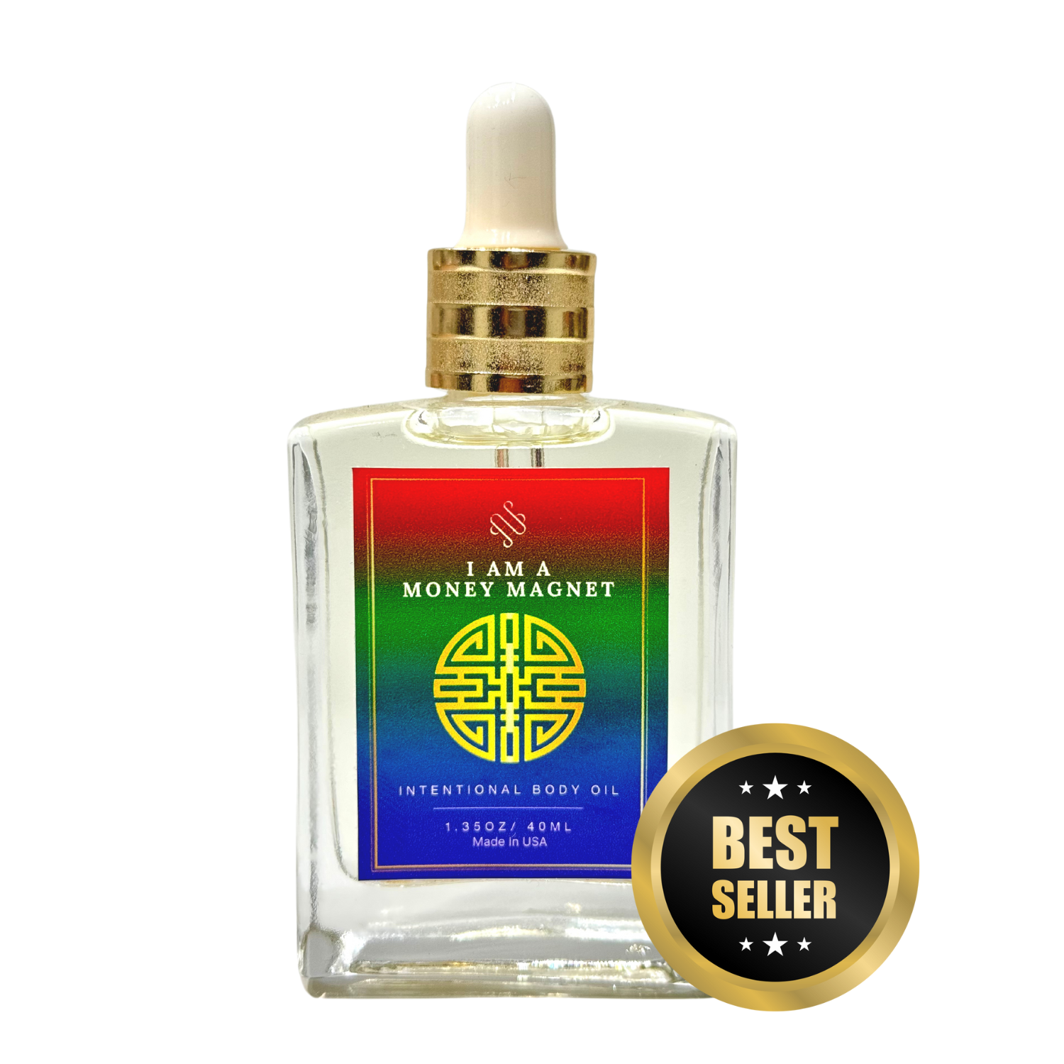 Money Magnet Crystal Intentional Oil - Wealth Attraction