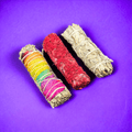Smudge Kit - White Sage, Seven Chakra Sage & Dragon's Blood Sage