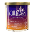 Aquarius Zodiac Sign Candle