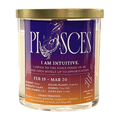 Pisces Zodiac Sign Candle