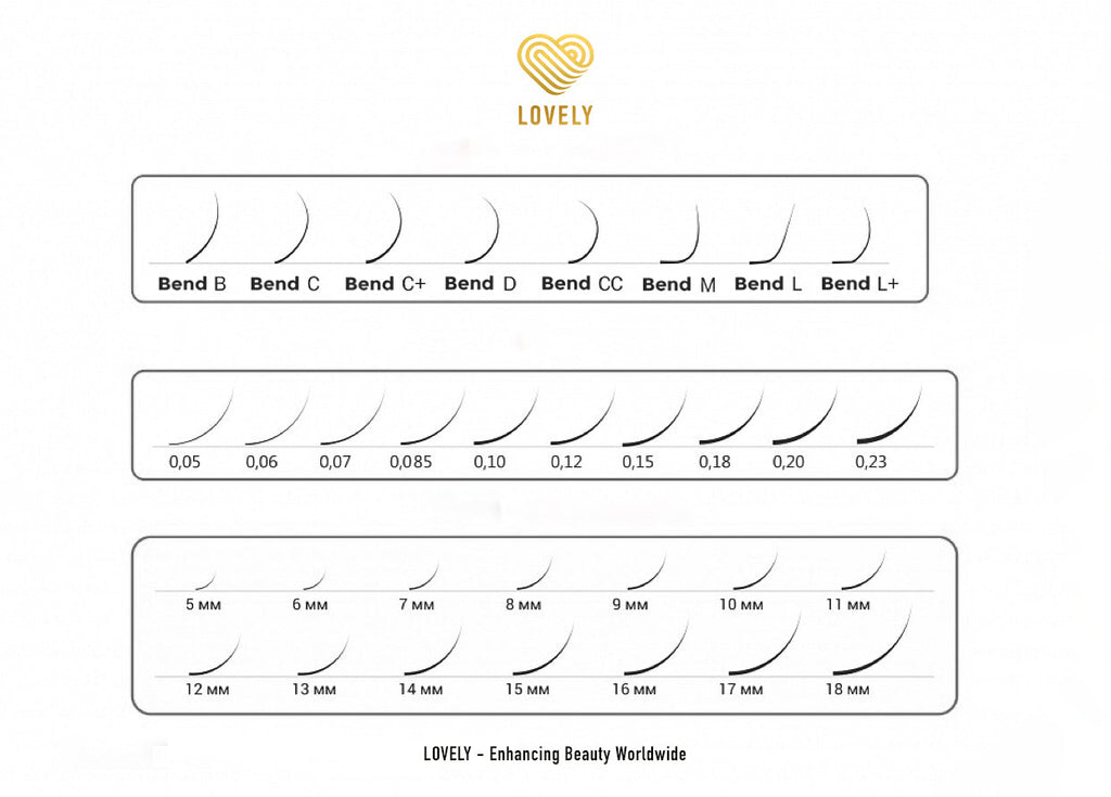 Ideal Eyelash Extensions - 20 Lines