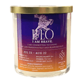 Leo Zodiac Sign Candle